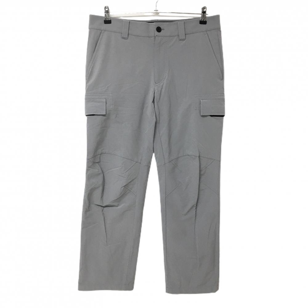バーバリーゴルフ ストレッチカーゴパンツ ライトグレー 裏微起毛 無地  メンズ 88 ゴルフウェア BURBERRY GOLF