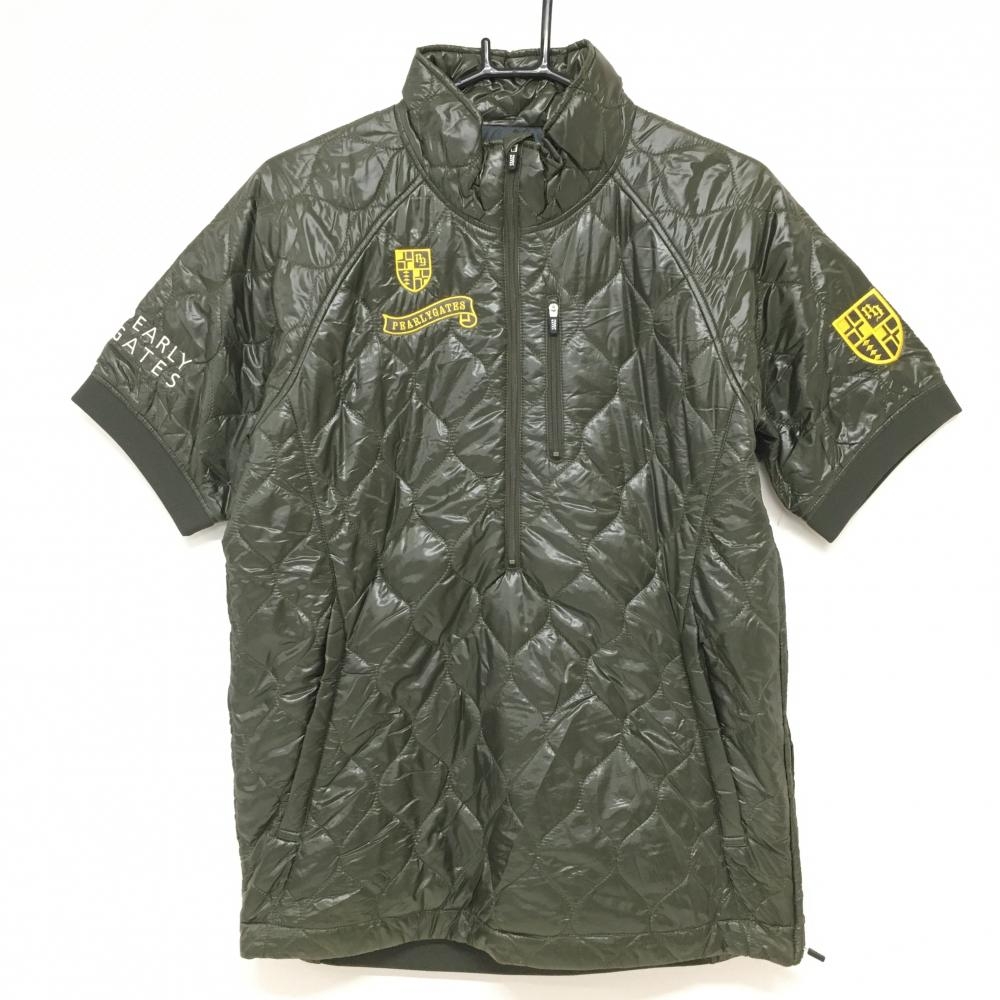 美品 パーリーゲイツ リバーシブルベスト ゴルフ ロゴ ワッペン 1 S