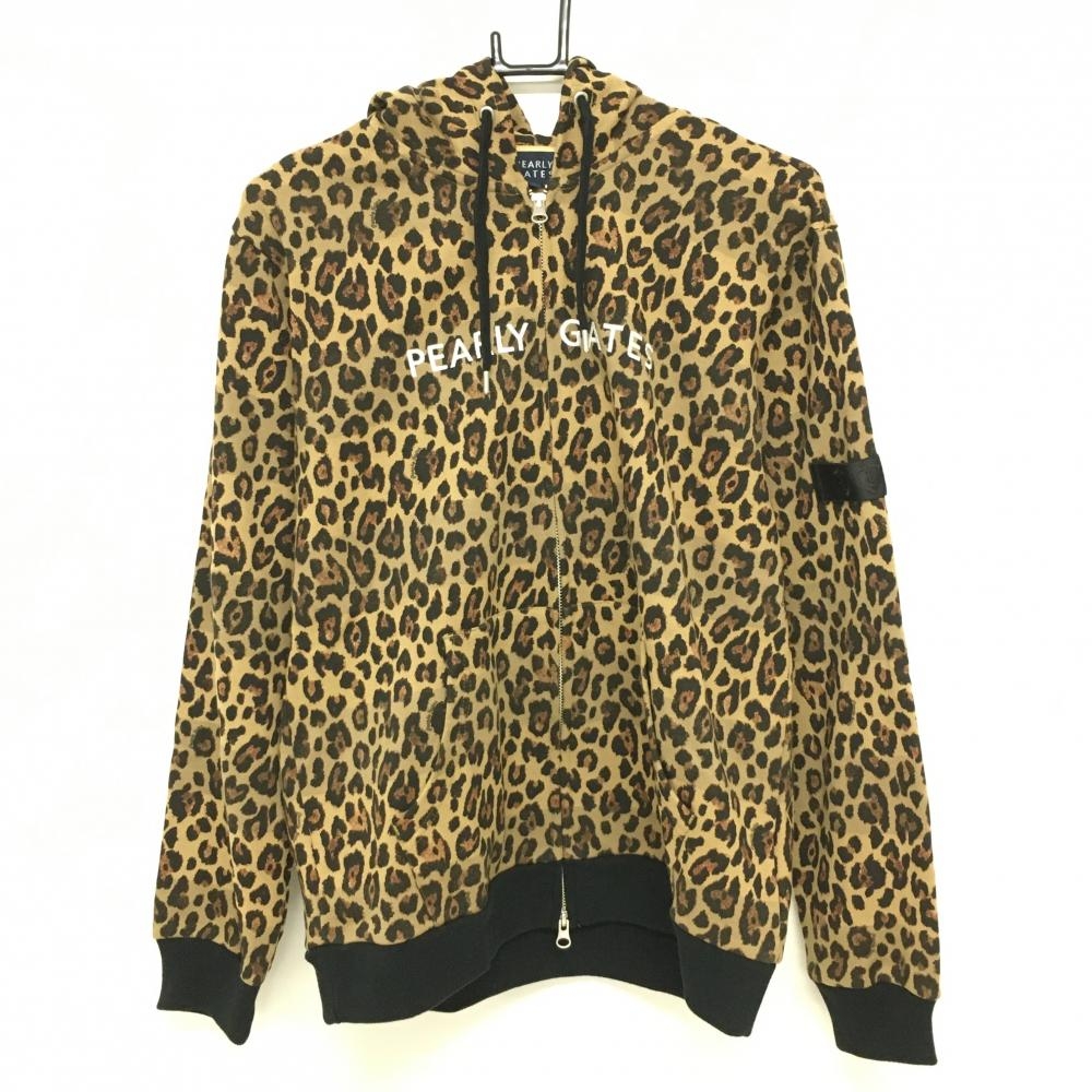 パーリーゲイツ　ゴルウェア　アウター　レオパード柄　5 Amazon | [パーリーゲイツ] メンズ ブルゾン Nyメカニカルストレッチ