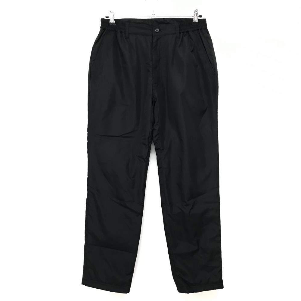 【新品】ミズノゴルフ 中綿パンツ 黒 ウエストサイドゴム ブレスサーモ混 発熱 メンズ M ゴルフウェア MIZUNO
