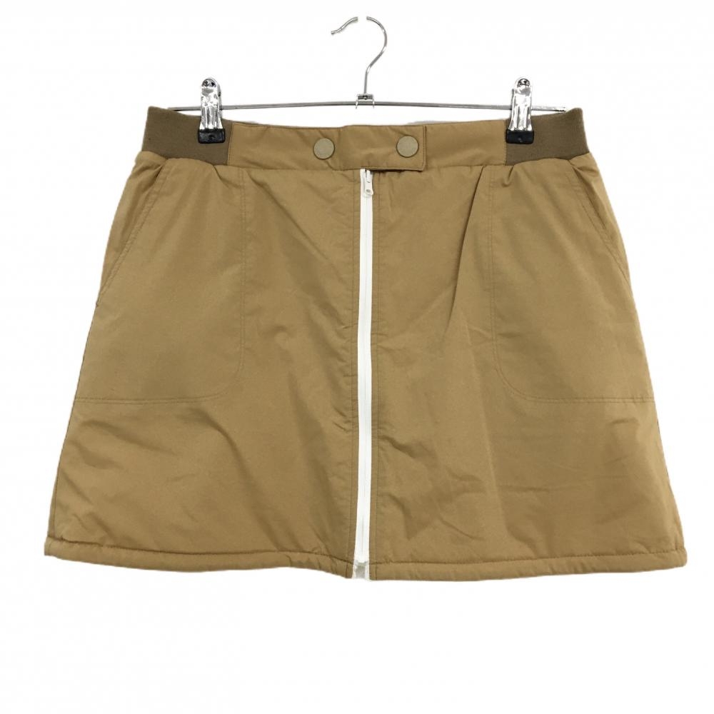 23区ゴルフ リバーシブル中綿スカート ライトブラウン 内側ボア  レディース III(XL) ゴルフウェア 23区
