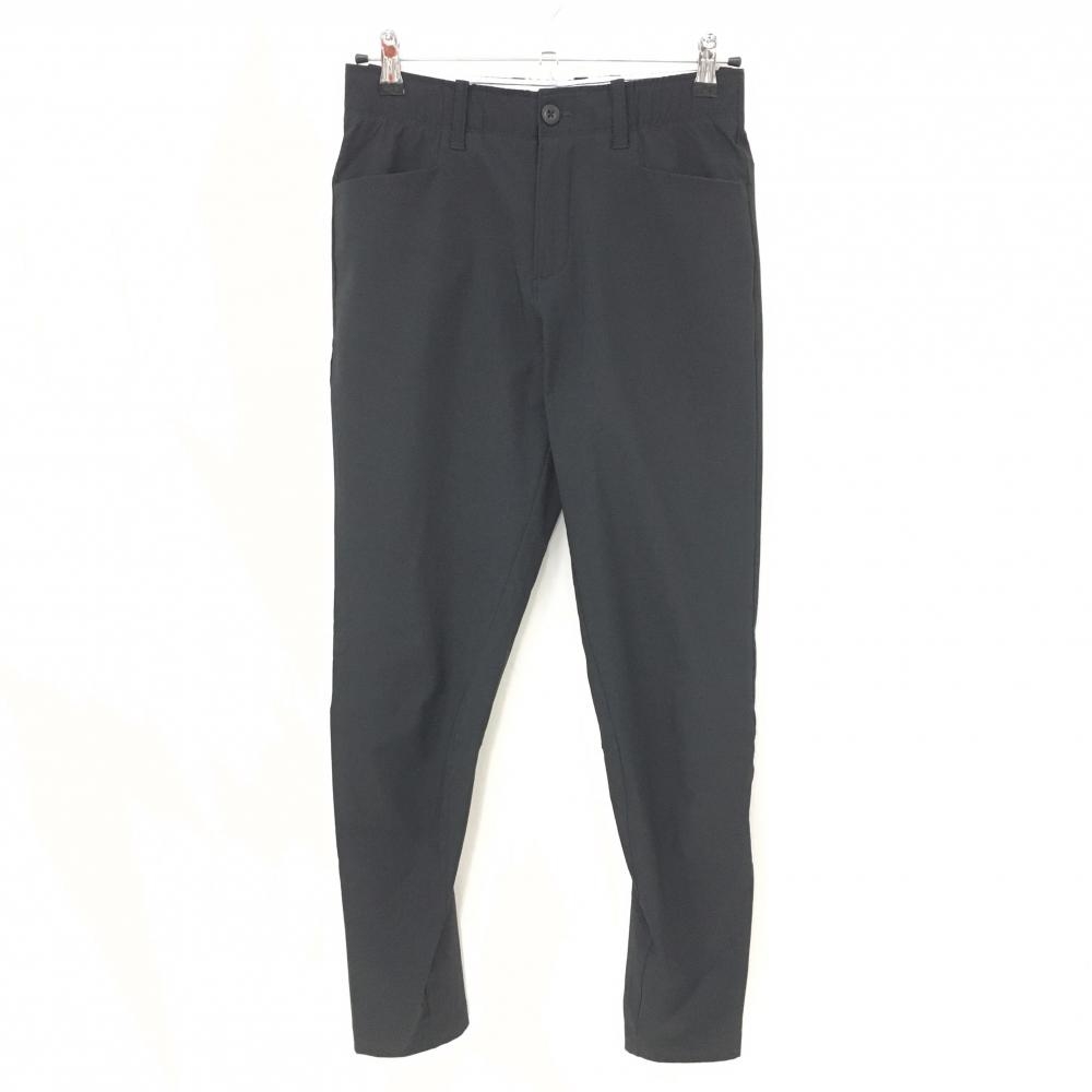 【美品】アンダーアーマー パンツ 黒 STORM コールドギア ウエストゴム レディース LG ゴルフウェア UNDER ARMOUR