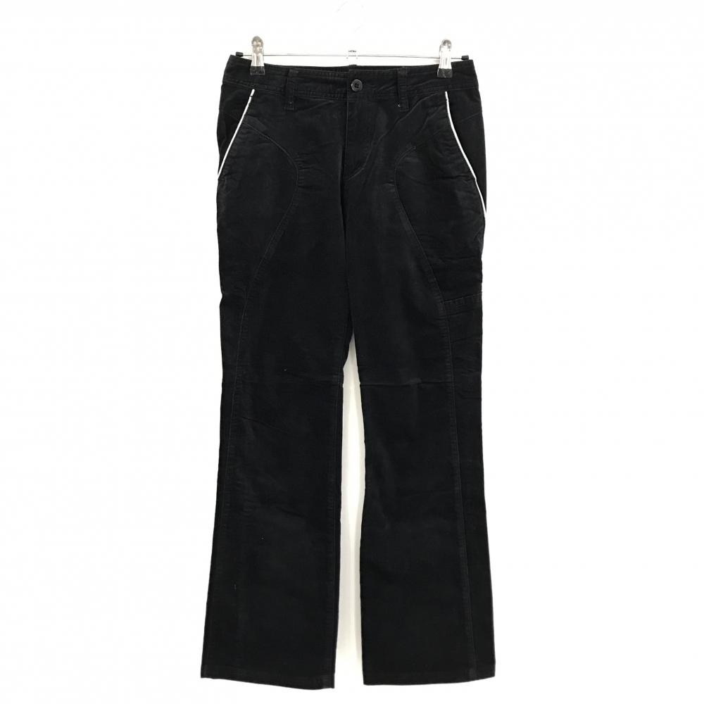 【美品】オークリー パンツ 黒 コーデュロイ ストレッチ レディース M ゴルフウェア Oakley