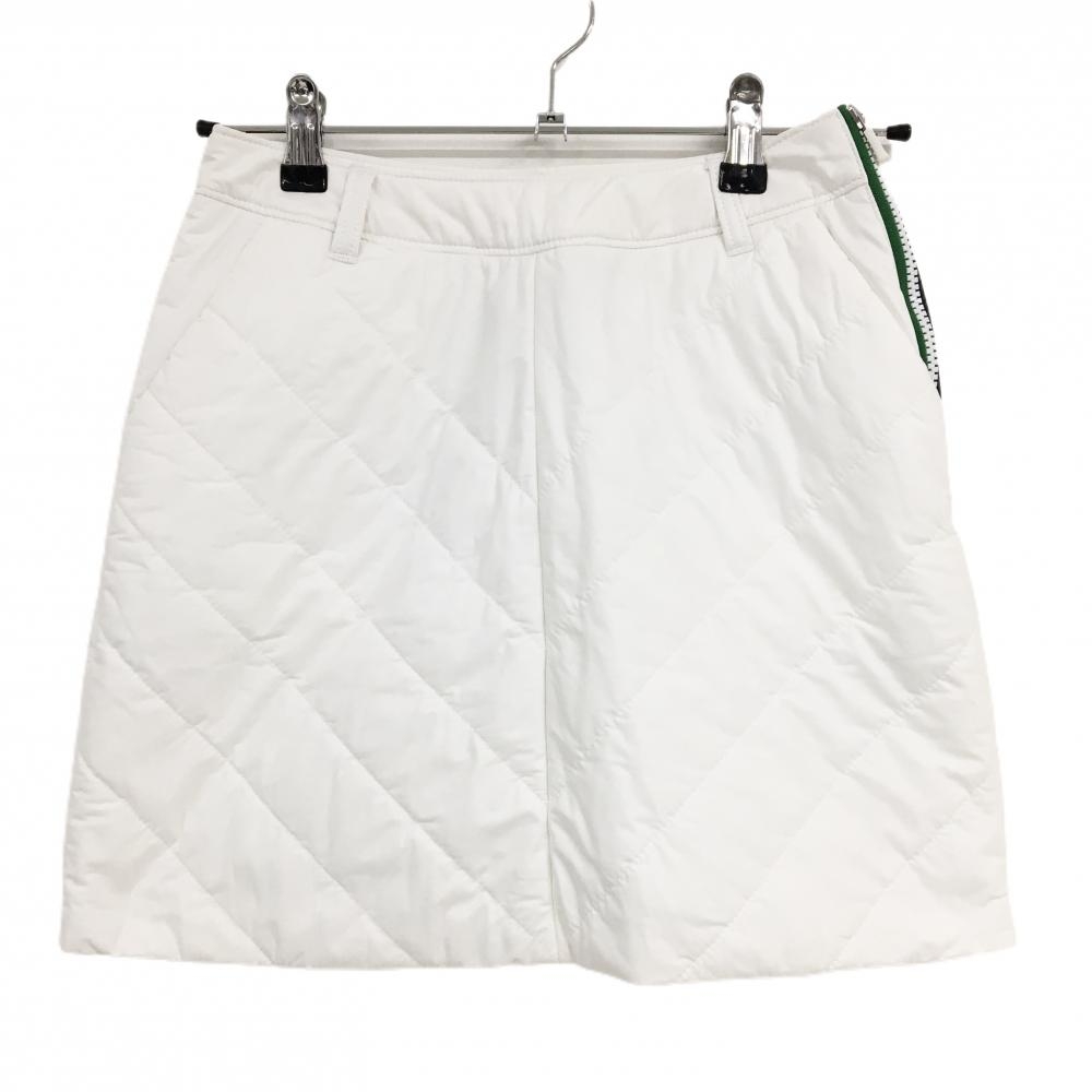 【超美品】キャロウェイ 中綿スカート 白 キルティング レディース S ゴルフウェア Callaway