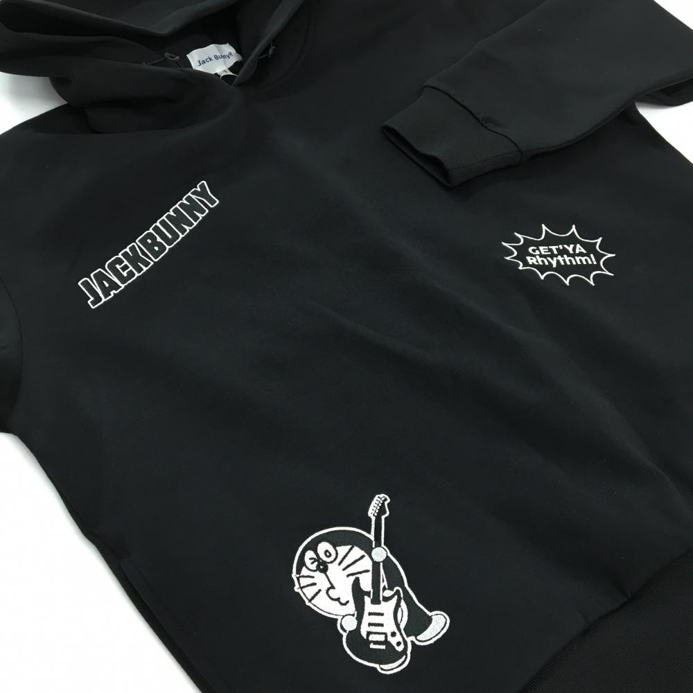 新品】ジャックバニー×ドラえもん パーカー 黒 Rock'nドラえもん