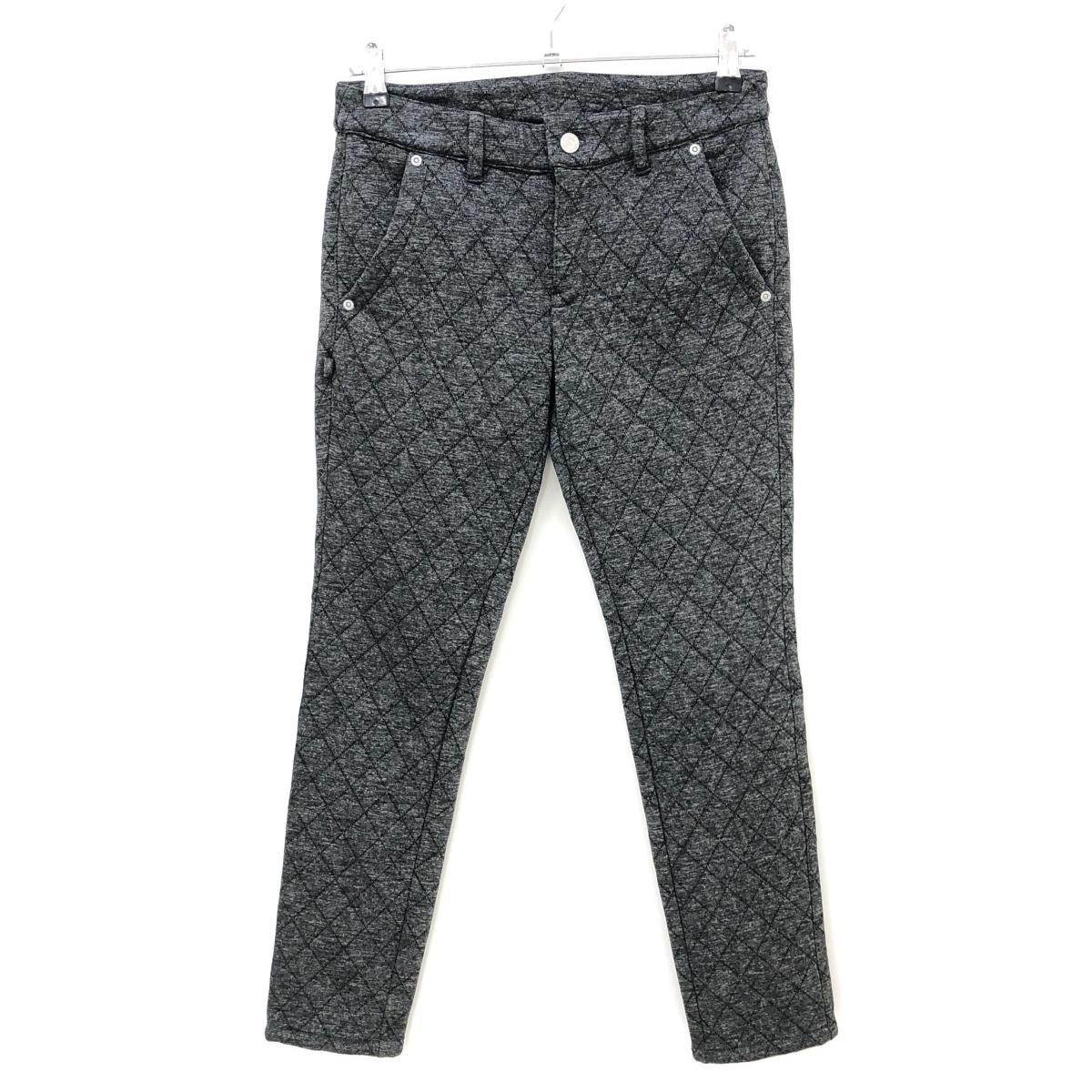 美品】ジャックバニー 中綿パンツ 杢グレー キルティング メンズ 6(XL