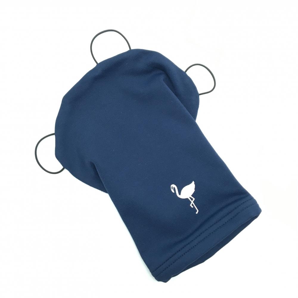 【新品】ジュンアンドロペ 手袋 ネイビー ロゴ白 ハンドカバー 手甲カバー UVカット 速乾 レディース  ゴルフウェア JUN＆ROPE