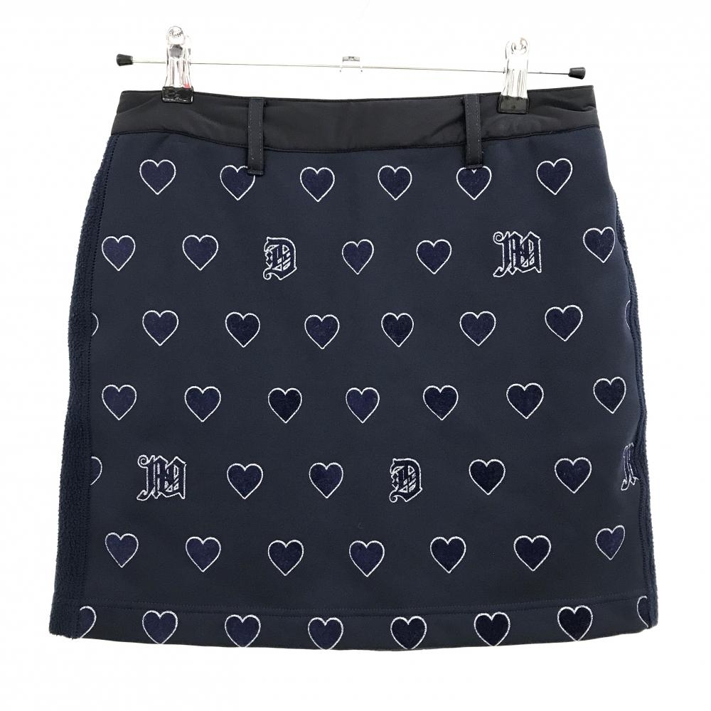 レザレクション スカート ネイビー×白 総柄 裏地・インナー