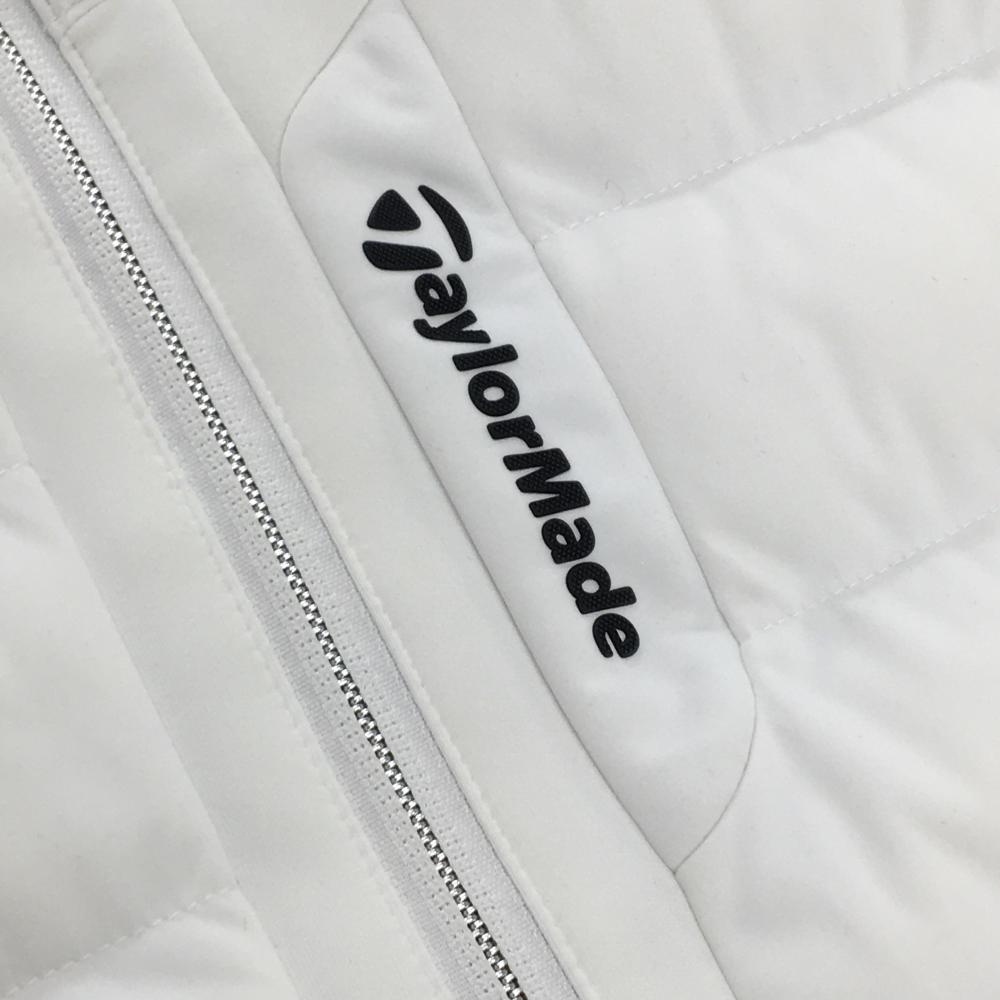 超美品】テーラーメイド 中綿ジャケット 白 キルティング レディース S