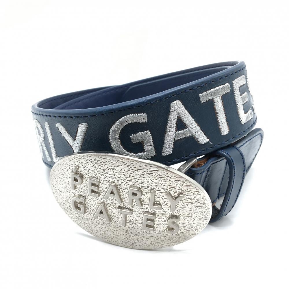 パーリーゲイツ トップ式ベルト ネイビー 30周年  レディース  ゴルフウェア PEARLY GATES