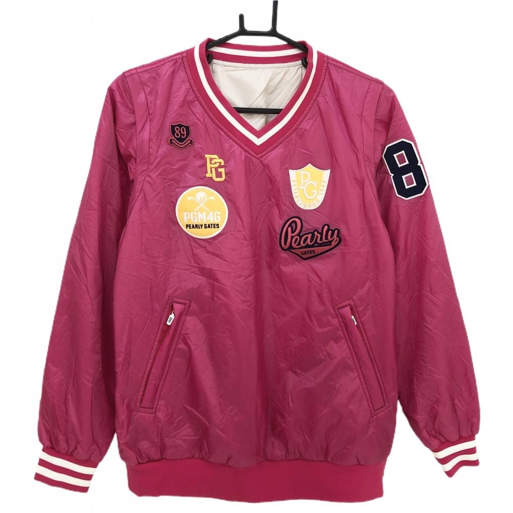 パーリーゲイツ　リバーシブル　ジャケット　ベスト　4way ニコちゃん柄 パーリーゲイツ リバーシブル ジャケット ベスト 4way ニコちゃん柄