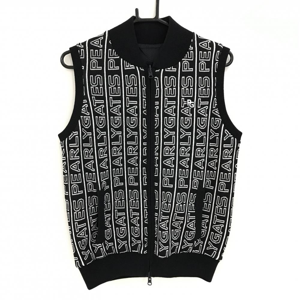 ☆美品☆PEARLY GATES フリース PEARLY GATES フリースベスト ネイビー