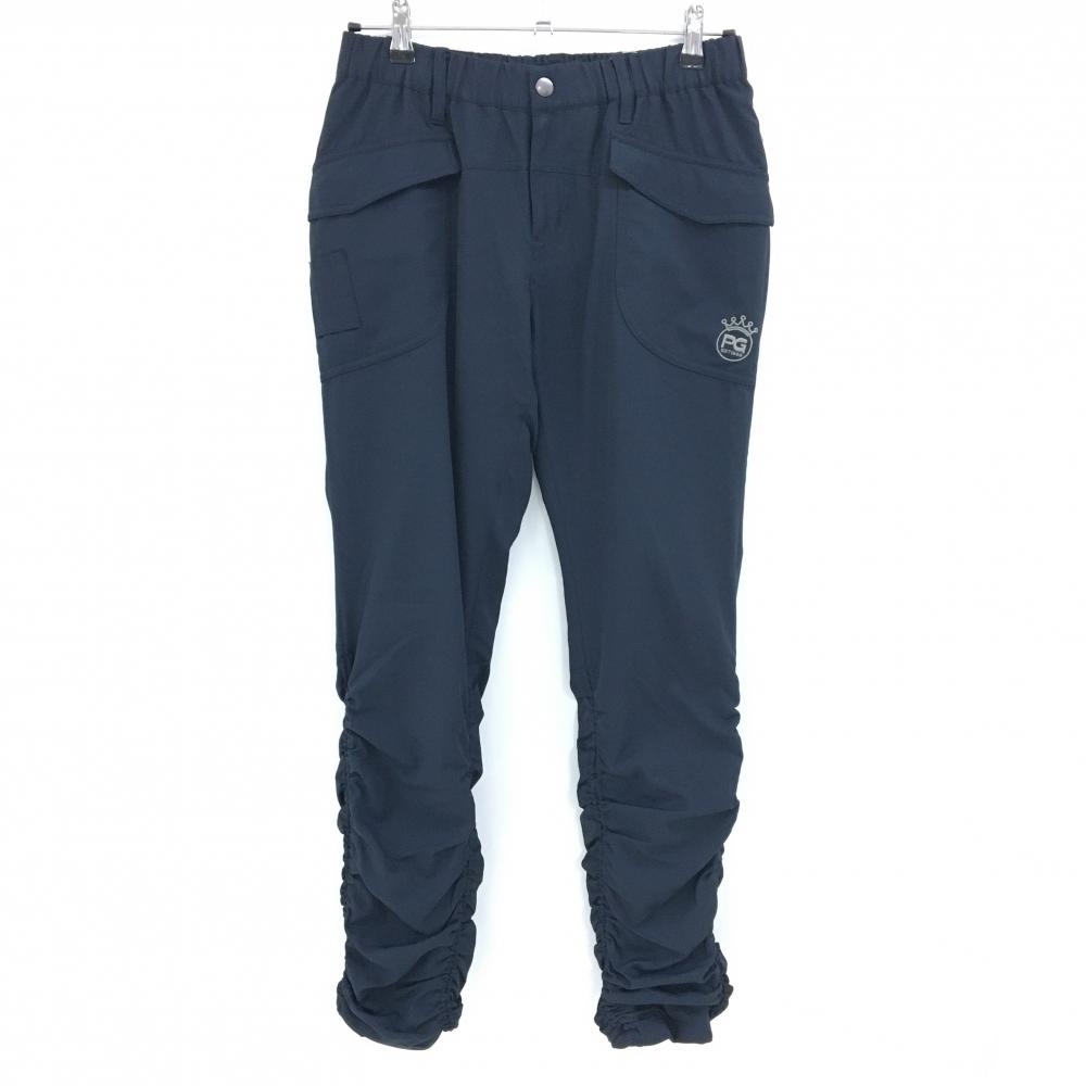 美品　防寒　蓄熱　パーリーゲイツ　パンツ　4 M〜L相当　紺　ネイビー　裏地付き 専用※パーリーゲイツ 防寒パンツ メンズ パーリーゲイツ パンツ