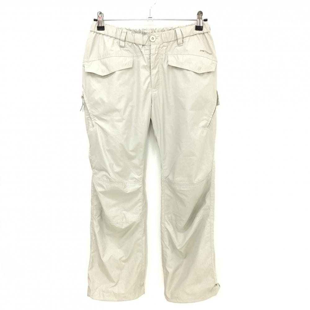 パーリーゲイツ パンツ ライトベージュ系 蓄熱裏地 ウエストゴム  レディース 1(M) ゴルフウェア PEARLY GATES