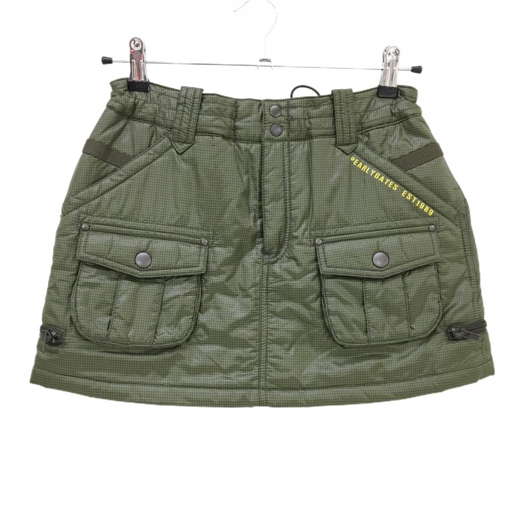 【新品】パーリーゲイツ　サンリオ　パンツ　ゴルフ　カーキ　レディース　M 新品】パーリーゲイツ サンリオ パンツ ゴルフ カーキ レディース M