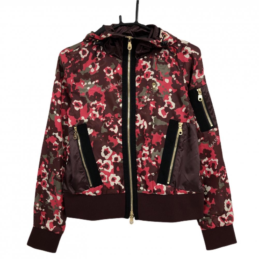 MARK&LONA極美品スラックス 赤/黒 総柄 46 マークアンドロナ ゴルフ MARK&LONA極美品スラックス 赤/黒 総柄 46 マークアンドロナ