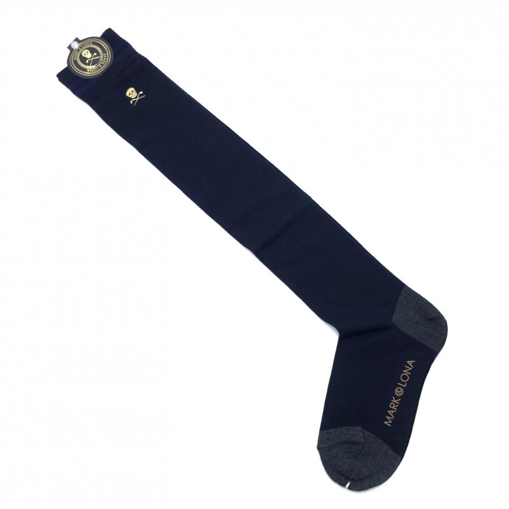 MARK&LONAマークアンドロナネイビーレッグウォーマー MARK&LONA マークアンドロナ 中綿 レッグウォーマー ネイビー系