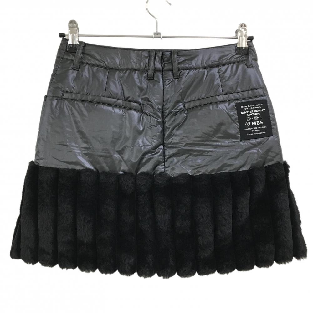 超美品】マスターバニー 中綿異素材スカート 黒 レディース 0(S