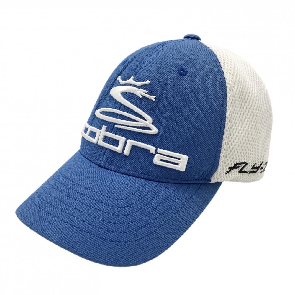 コブラ キャップ ライトブルー×白 ロゴ刺しゅう L/XL  ゴルフウェア cobra
