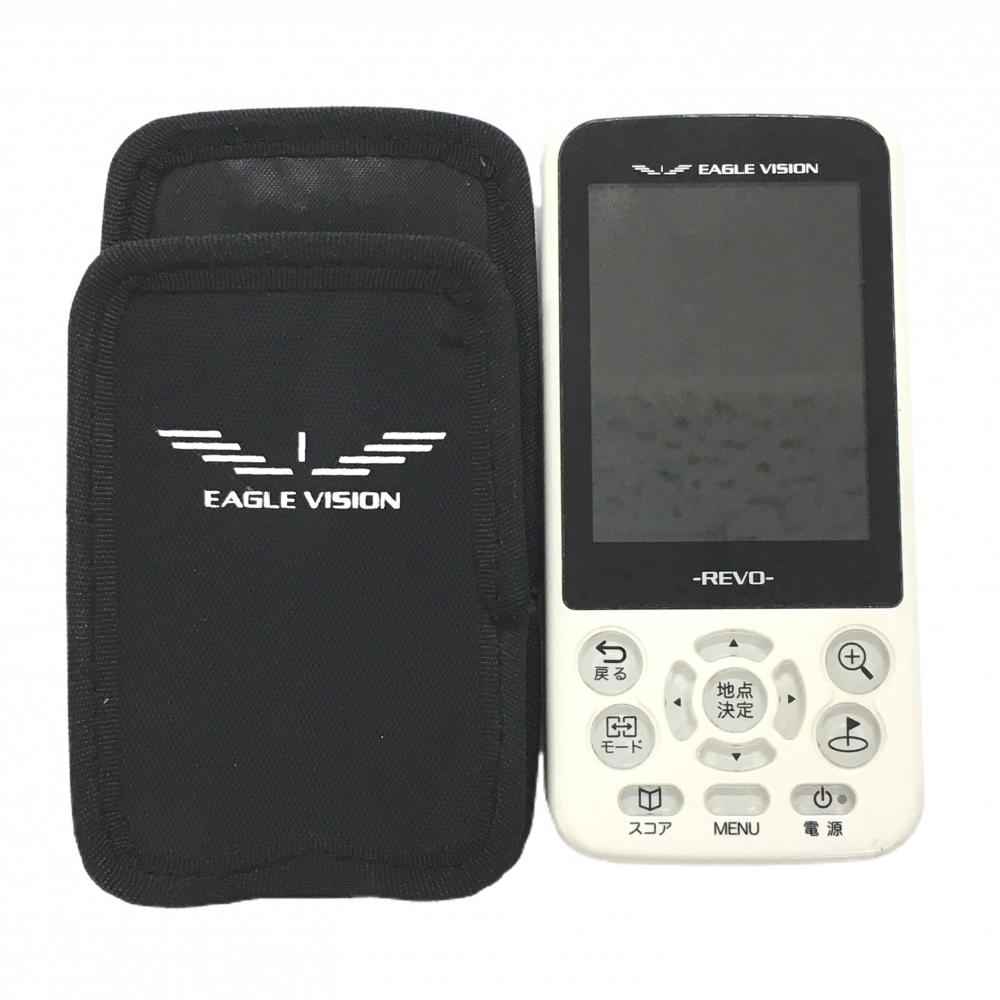 イーグルビジョン GPSゴルフナビ 白 REVO 収納ケース 通電確認済ゴルフ EAGLE VISION 