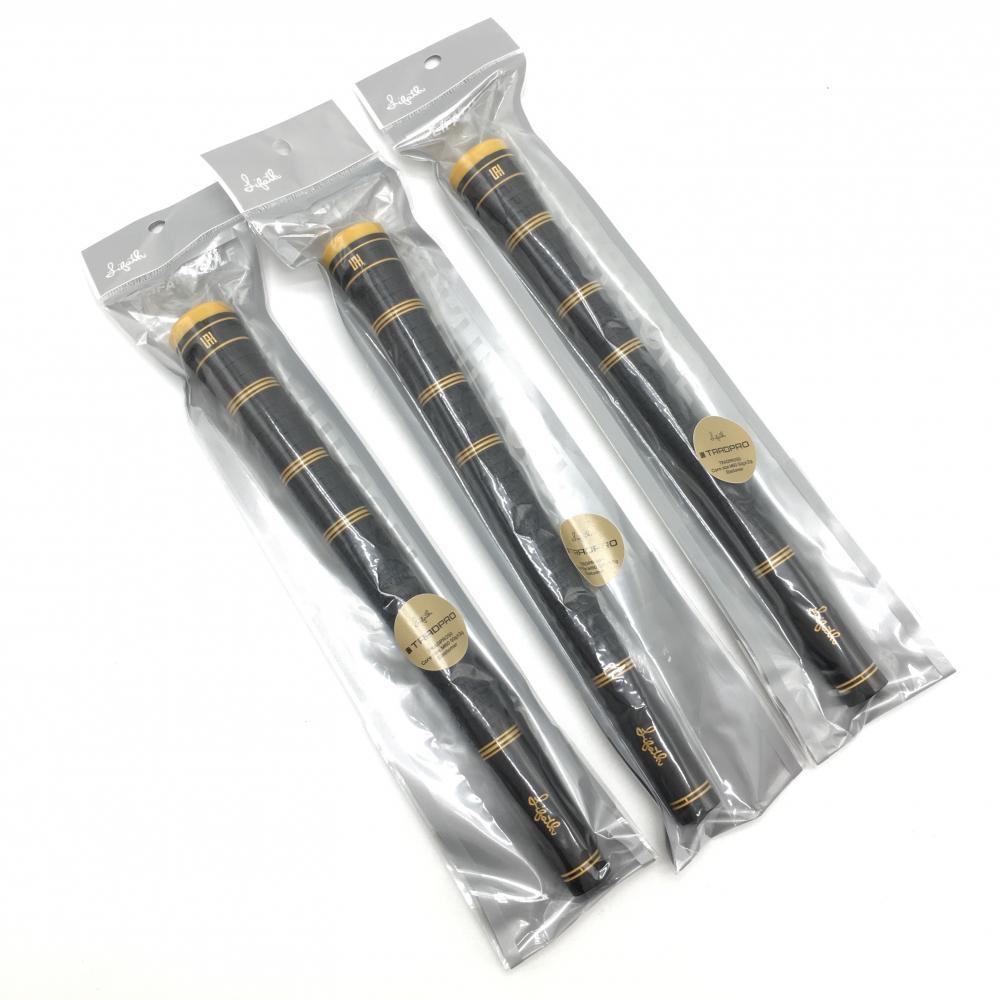 【新品】リファース グリップ3本セット 黒×ゴールド TRADPROゴルフ LIFATH