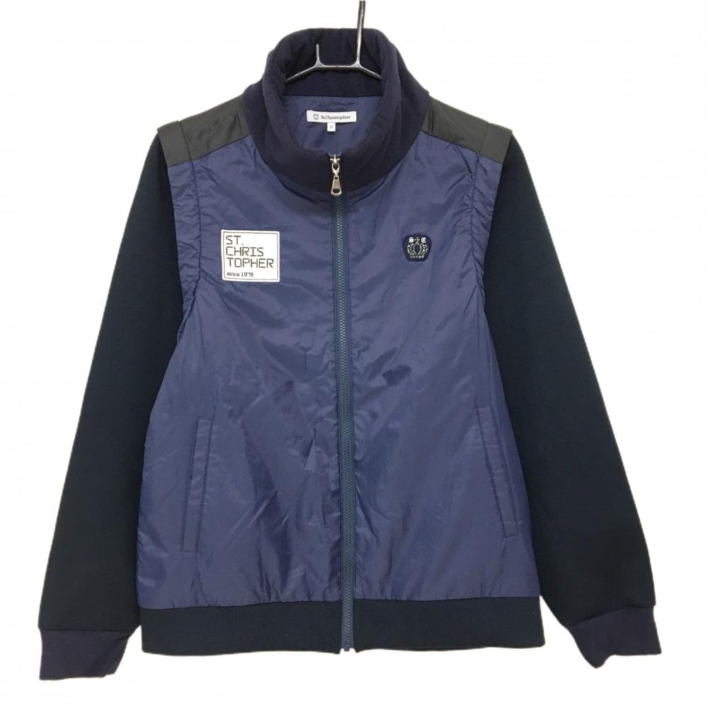 new balance golf 2WAY中綿ブルゾン ネイビー ニューバランスゴルフ 2WAY中綿スニード 白×ネイビー 袖着脱可 裾