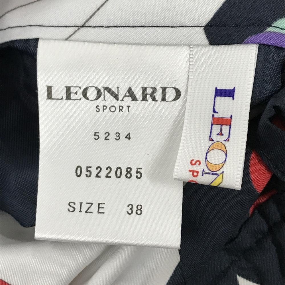 美品38サイズLEONARD SPORTレオナールスポーツレディースウェアゴルフ leonardfashion のゴルフウェア🩷⛳️ 普段モノトーン着がちだけど