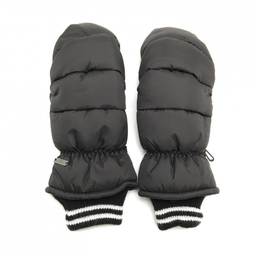 【超美品】ティゴラ 手袋 黒×白 裏フリース ミトン レディース フリー ゴルフウェア 2023年モデル TIGORA