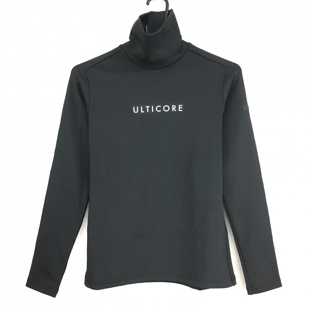 【新品】ブリヂストン 長袖ハイネックシャツ 黒 ULTICORE ストレッチ レディース M ゴルフウェア Bridgestone