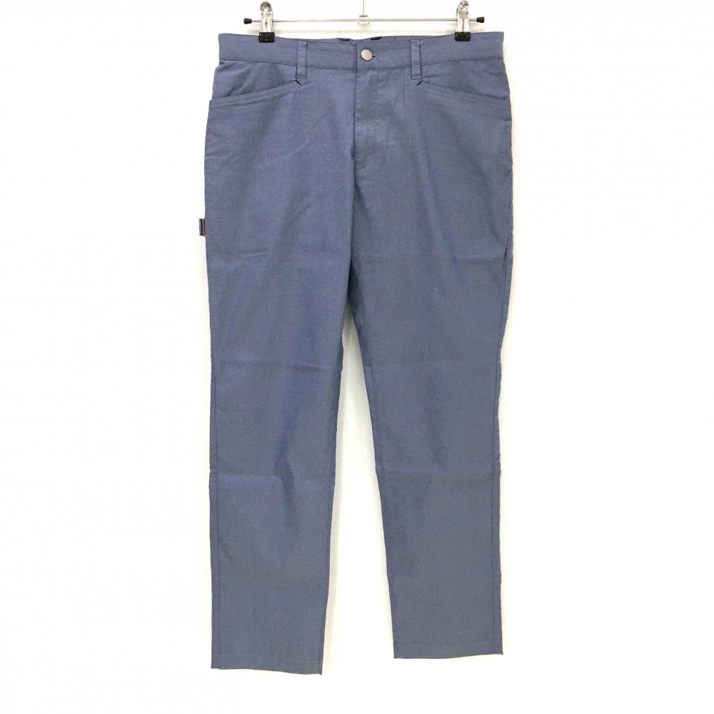 【美品】サイコバニー パンツ 杢ネイビー ストレッチ スカルラビット メンズ L ゴルフウェア Psycho Bunny