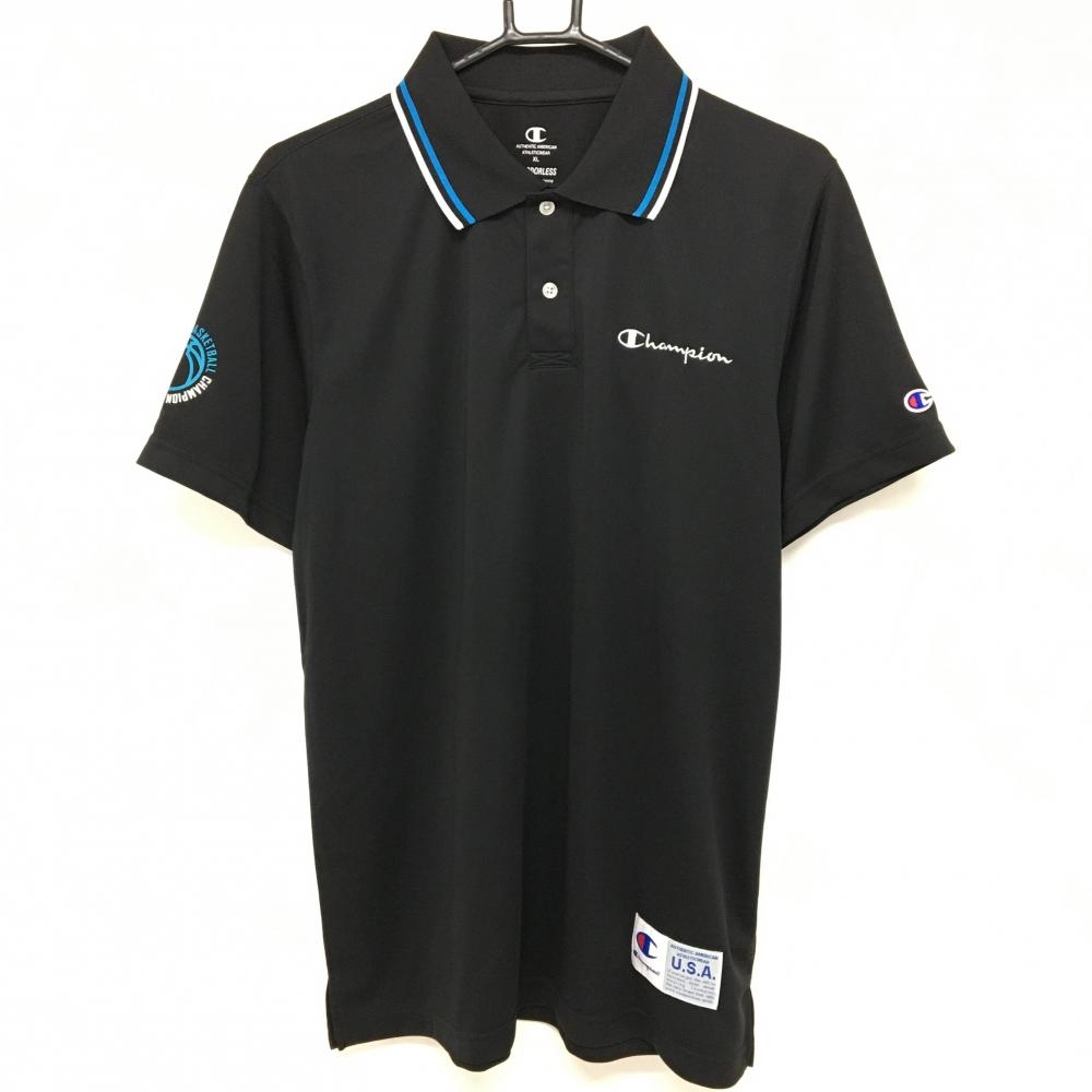 G/FORE ジーフォア　半袖　ポロシャツ　黒 G/FORE ジーフォア ポロシャツ ゴルフ メンズ 半袖 ブラック 黒 【公式