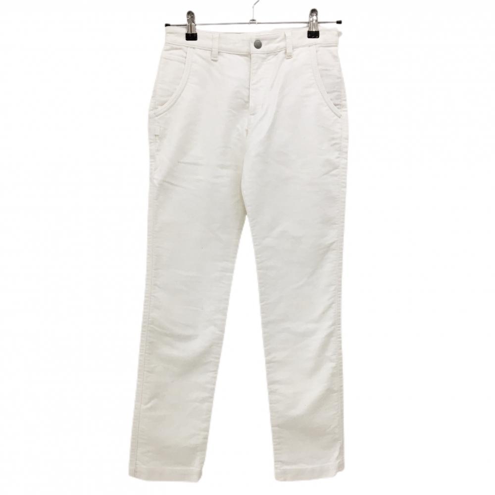 ジャックバニー パンツ 白 表微起毛 コットン混 ジュニア・キッズ 150 ゴルフウェア Jack Bunny