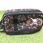 オークリー ポーチ 黒×ピンク×白 スカル