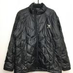 オークリー ダウンジャケット 黒 スカル