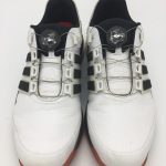 アディダス ゴルフシューズ 白×黒 boa