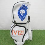 V12 ヴィトゥエルヴ　カートバッグ　キャディバッグモチーフ