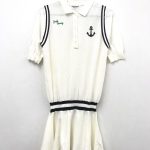 ジャックバニー ワンピース 白 ニット素材