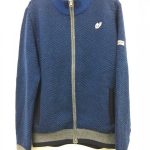 マスターバニー　ニットブルゾン　ネイビー