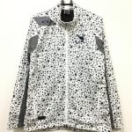 オークリー ブルゾン 白×黒×グレー 総柄