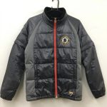 ビバハート ダウンジャケット グレー×ライトグレー 2way