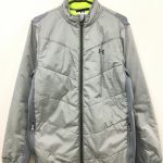 アンダーアーマー　中綿ブルゾン　ライトグレー