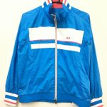 アンダーアーマー　ブルゾン　ブルー×白×ピンク