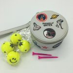 パーリーゲイツ ボールポーチ グレー 宇宙 スペース ボール