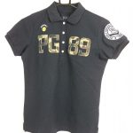 パーリーゲイツ 半袖ポロシャツ ダークネイビー 迷彩