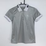 MARK&LONA マークアンドロナ 半袖ポロシャツ ライトグレー