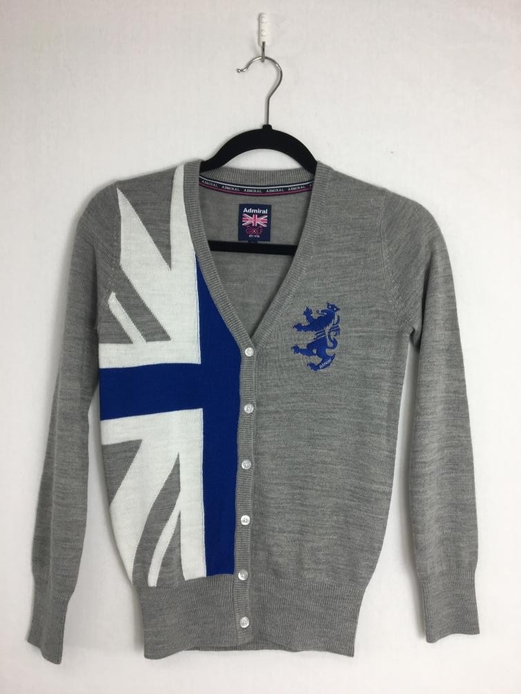 Admiral アドミラル カーディガン グレー レディース ゴルフウェア買取 レオゴルフ