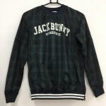 JACK BUNNY ジャックバニー スニード ブルゾン チェック柄 紺深緑 0 レディース