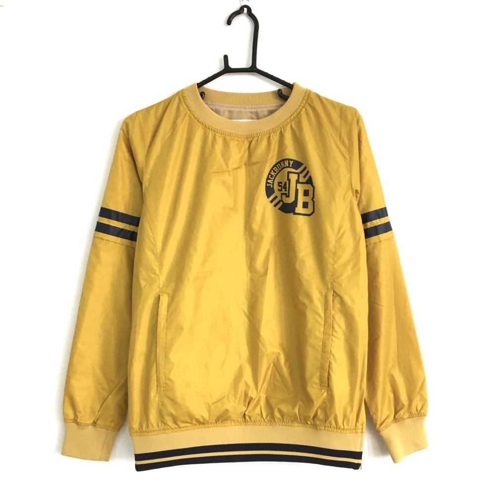 ジャックバニー スニード イエロー×ダークネイビー 2WAY袖着脱可  