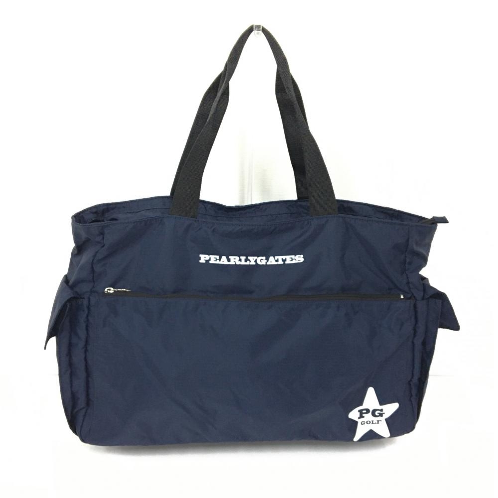 パーリーゲイツ　ゴルフ　ロッカーバッグ　トートバック・ボストンバック　青　ブルー パーリーゲイツ ゴルフ A4対応 フリンジハンドル ロッカーバッグ