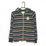 マークアンドロナ ブルゾンパーカー　ボーダー